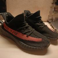 Yeezy boost 350 v2 nero rosso