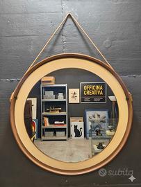 Specchio di design anni '60 manifattura italiana