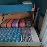 Letti a castello con letto supplementare