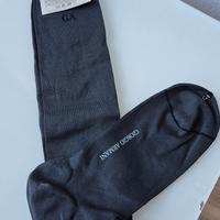 Calza Giorgio Armani cotone rasato grigia