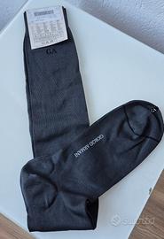 Calza Giorgio Armani cotone rasato grigia