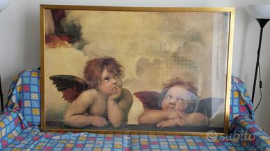 Quadro Angeli di Raffaello - Cappella Sistina