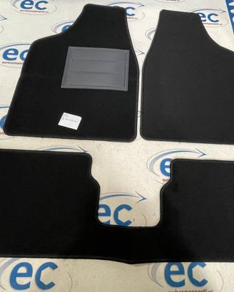 Kit tappetini Fiat Panda da 1980 a 2003 tappeto po