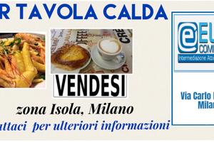 221/23 BAR TAVOLA CALDA di mq 100 in zona Isola,
