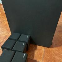 Amplificatore e casse bose