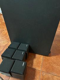 Amplificatore e casse bose