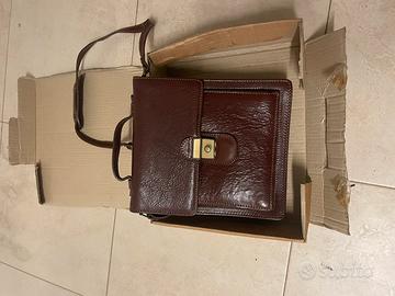 Borsello vera pelle italiana