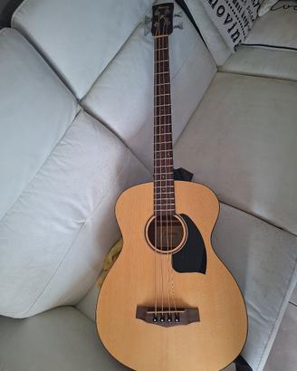Basso acustico Ibanez 4 corde + set corde nuove