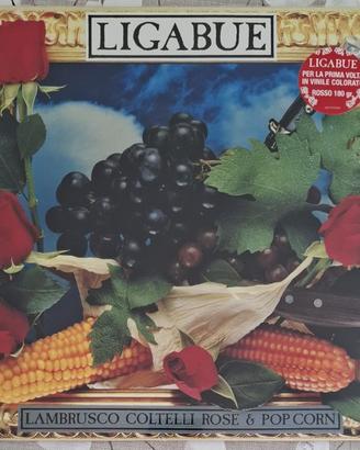 Vinile Ligabue: Lambrusco Coltelli Rose & Pop Corn