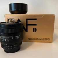 Obiettivo Nikon 85 f1.8 D