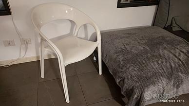 sedie bianche Pedrali