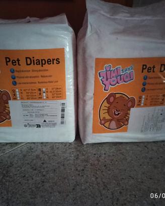 pannolini taglia M cane femmina