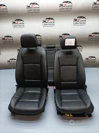 Set completo sedili in pelle nera bmw serie 5 f10