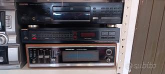 radio toshiba stereo CD Kenwood amplificatore  			