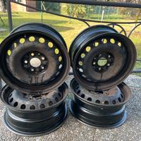 Cerchi in ferro 16”