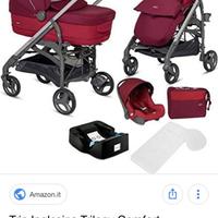 Trio inglesina rosso