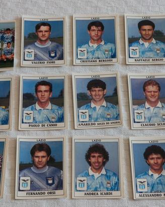 12 figurine Panini Lazio 1989-90 velina originale 