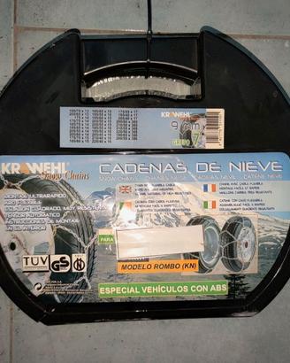 Catene neve König 9 mm modello Rombo