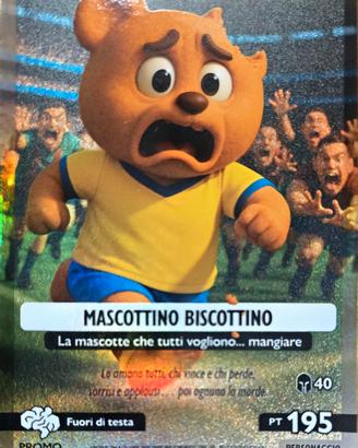 SKIFIDOL  BRAINROT  MASCOTTINO  BISCOTTINO CARD P