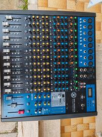 mixer topp Pro 16 canali  + modulo effetti behring