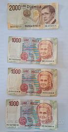 otto 1000 lire Montessori 2000 Marconi no FDS