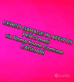 Posto auto via Roma Cagliari
