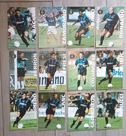 Inter serie di 23 cartoline Inter vintage 