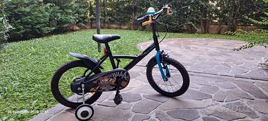 BTWIN Bici bambino 16" JACK PIRABIKE nera