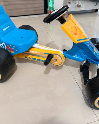 Go-kart pampers a pedali pari al nuovo