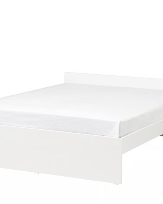 Letto matrimoniale IKEA VIHALS bianco con doghe