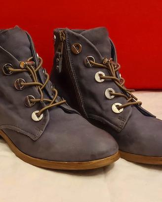 Scarponcini MJUS donna n.36 grigio  Made in Italy 