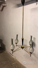 lampadario vintage anni 60