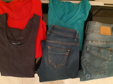 Jeans maglie terranova da donna originali