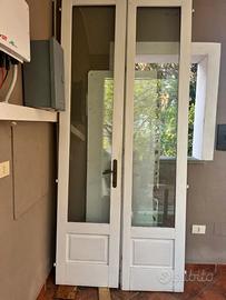 Porta finestra per esterno, compreso telaio