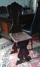 Sgabelli in legno coppia