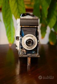Fotocamera  a soffietto Coronet vintage anni 50 