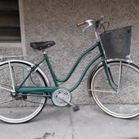 donna ragazza 26 con cestino pronta all'uso 