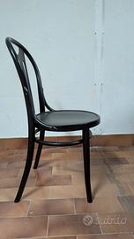 8 SEDIE IN LEGNO NERE