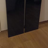 Mensole laccate nero