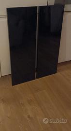 Mensole laccate nero