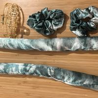 Kit fascia bigodino capelli