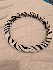 copri volante zebrato 