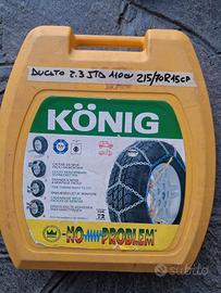 Catene Camper 215/70R15CP Konig mod T2