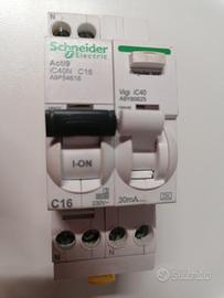 Interruttore magneto-termico differenziale C16 