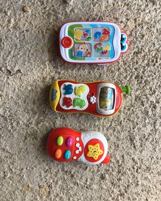 Giochi didattici ed elettronici Chicco, Clementoni