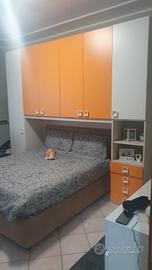 armadio a ponte più scrivania