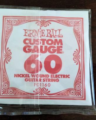 corda singola Ernie ball 0.60 Nuova
