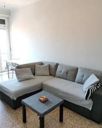 Divano letto con chaise longue