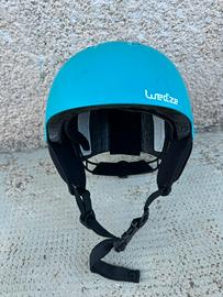 Casco e mascherina sci bambino