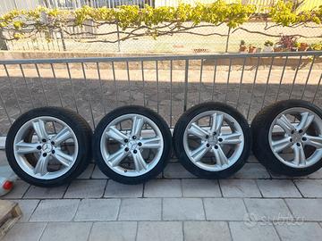 cerchi mercedes 17" con gomme 